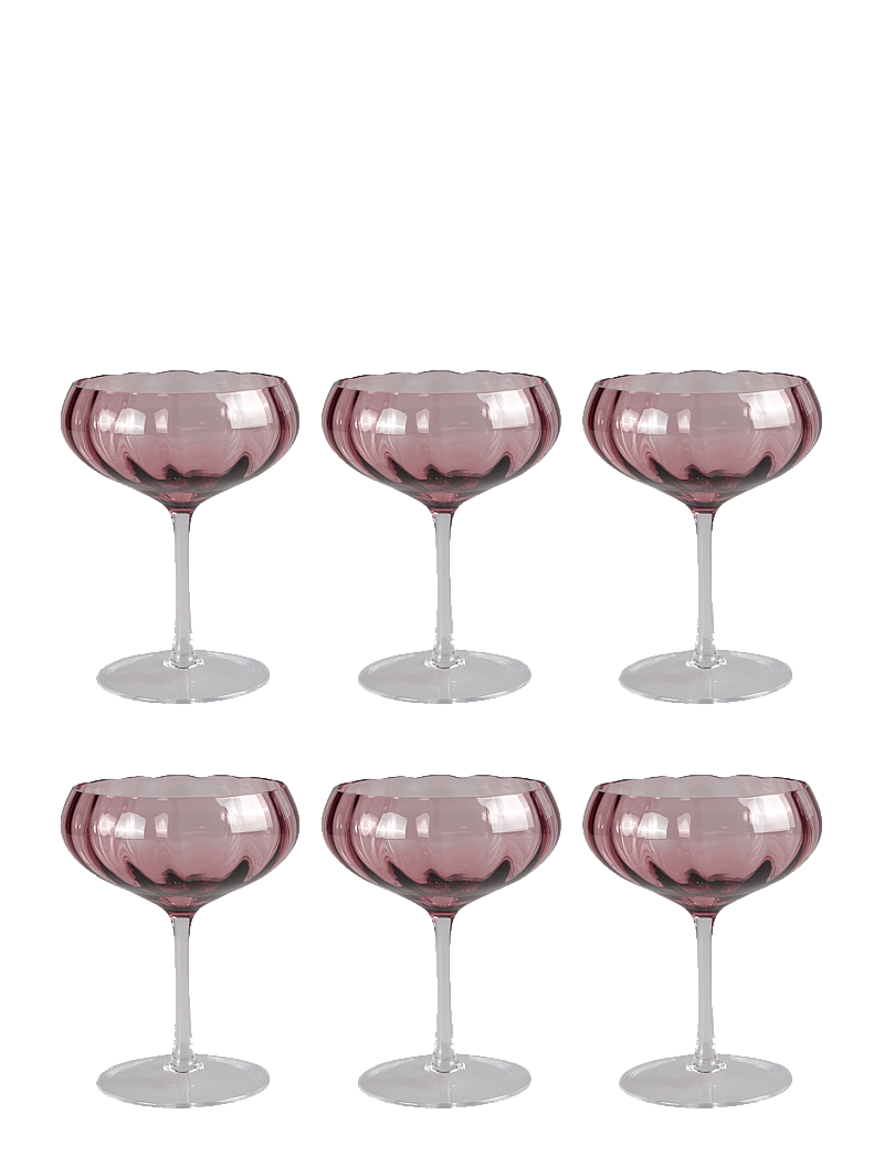 Specktrum - Meadow Cocktail Glass - 6 pack - cocktail & longdrinkgläser - plum - 1