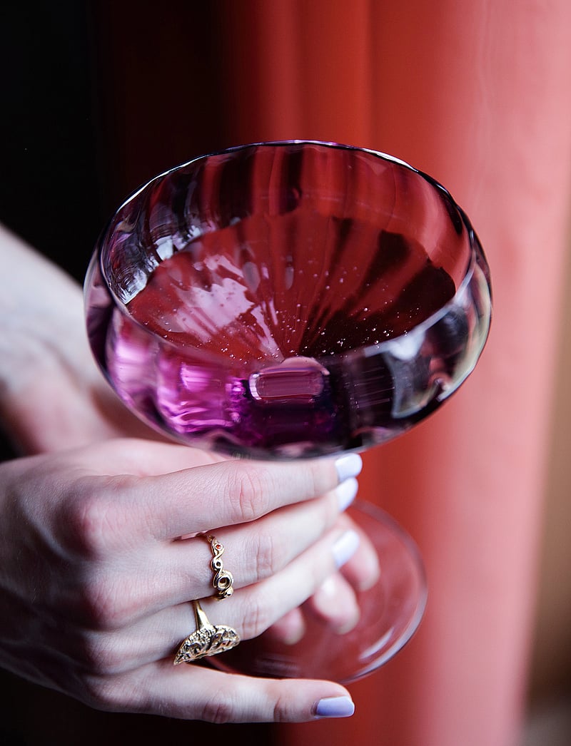 Specktrum - Meadow Cocktail Glass - 6 pack - cocktail & longdrinkgläser - plum - 0