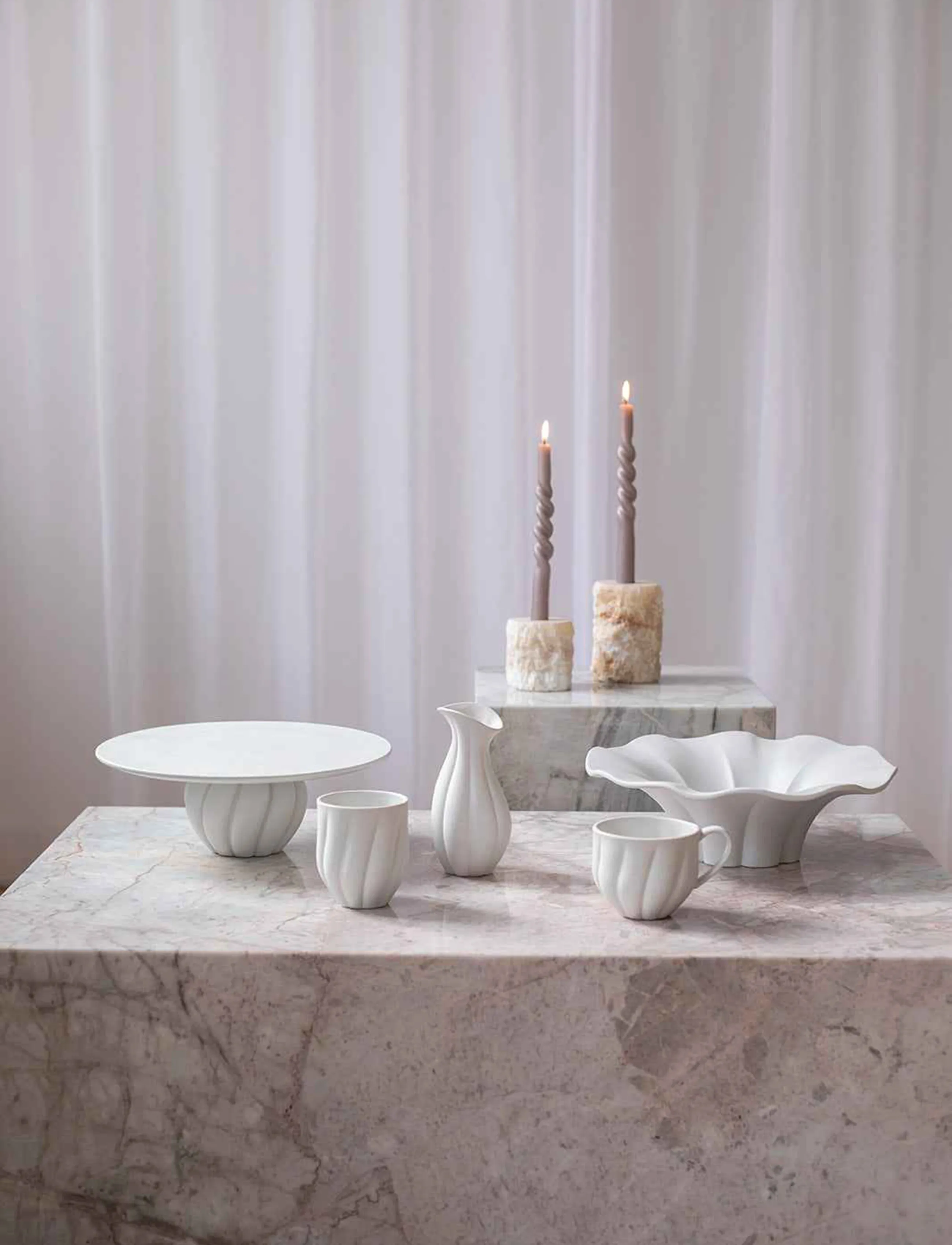 Specktrum - Nellie Cake tray - køb efter pris - off white - 2