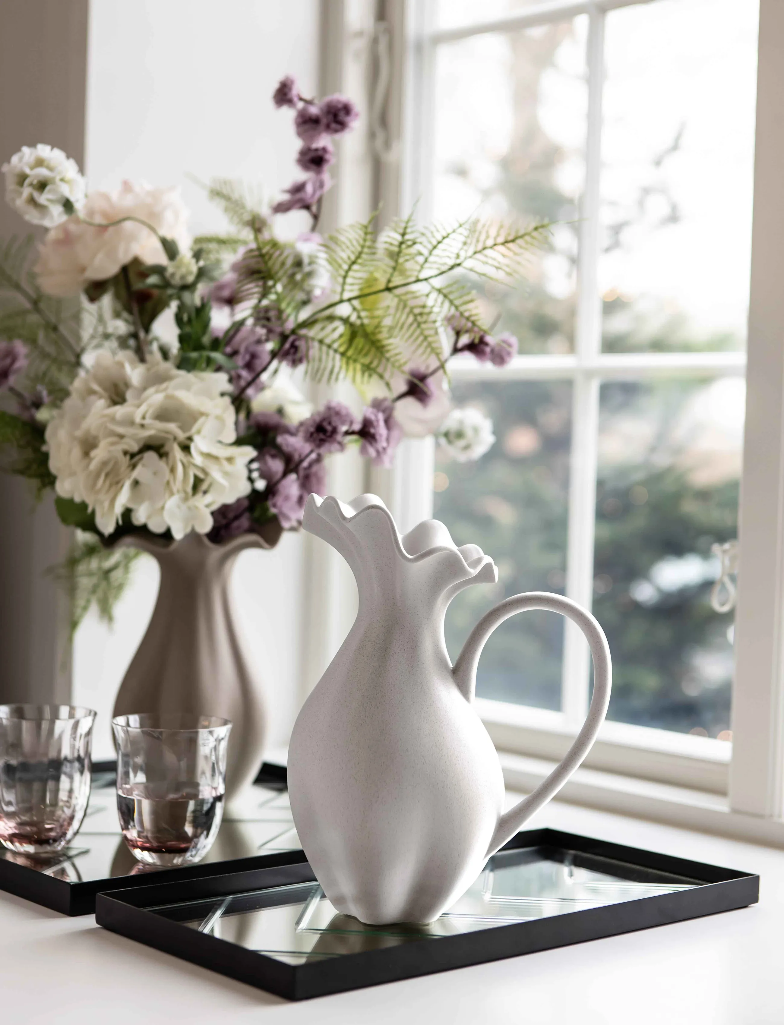 Specktrum - Nellie Jug No. 3 - water carafes - off white - 5