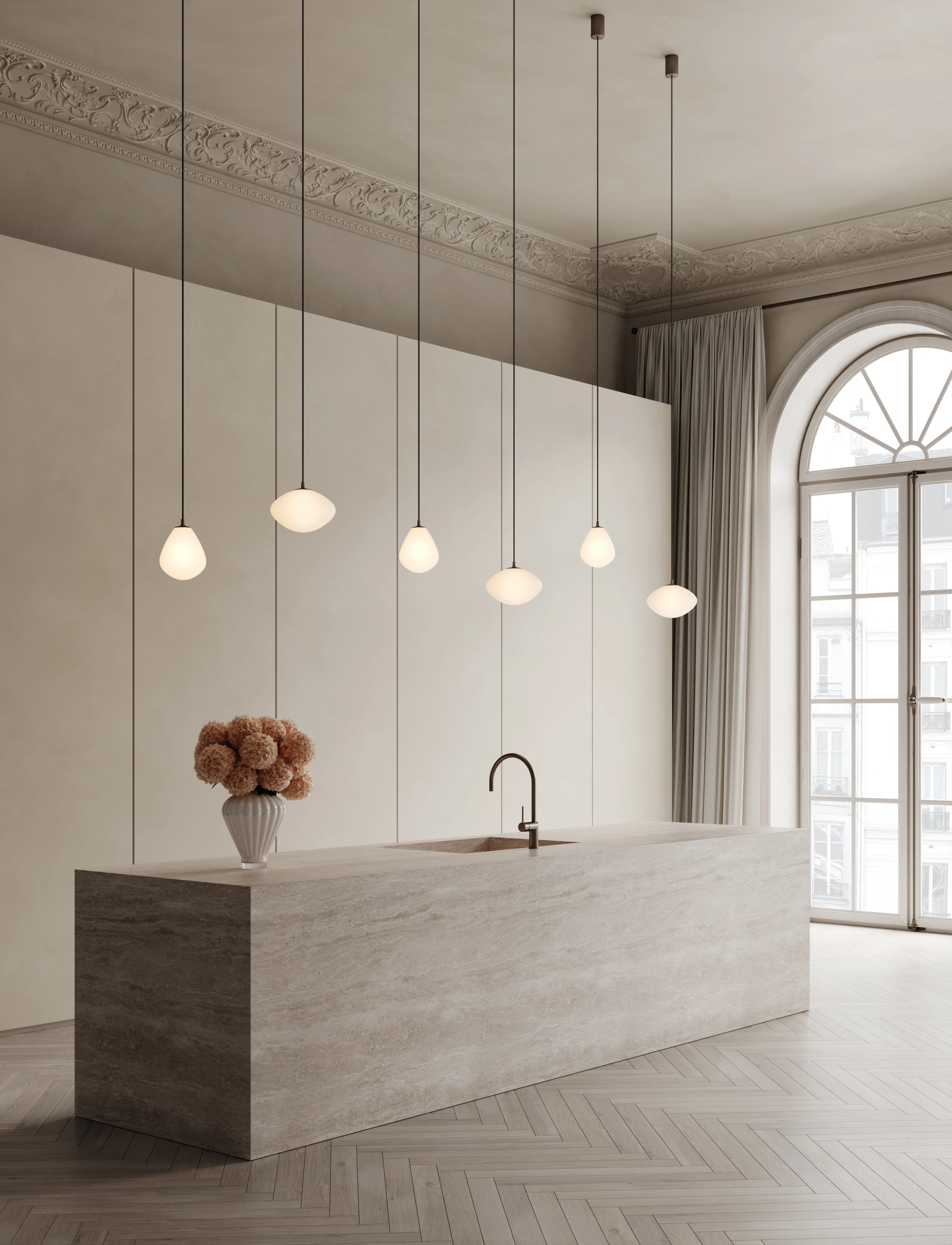 Specktrum Elenor Lighting Pendant Oval, 18X20X3 cm, Ceiling Lamps, Weiß - Homeware
