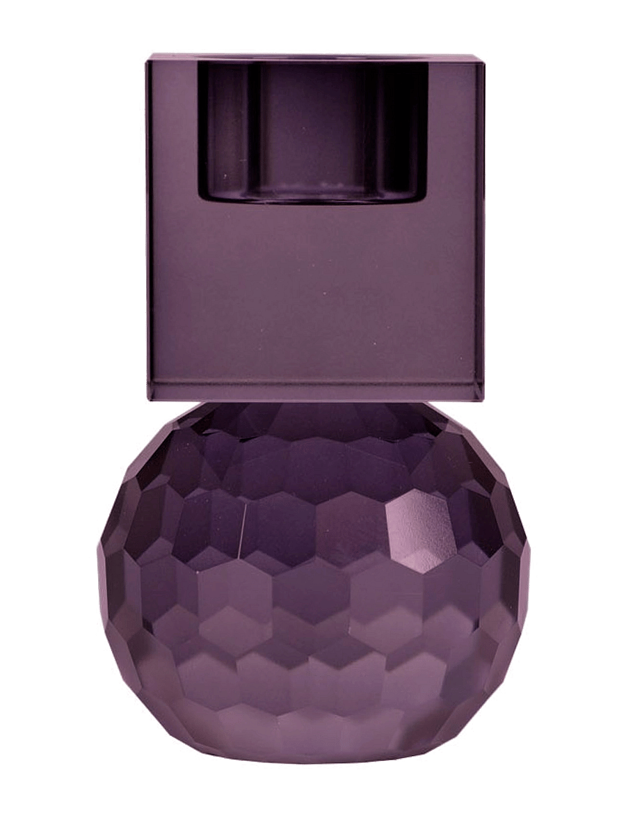 Specktrum - Shadow T-light - teelichthalter - black/purple - 1