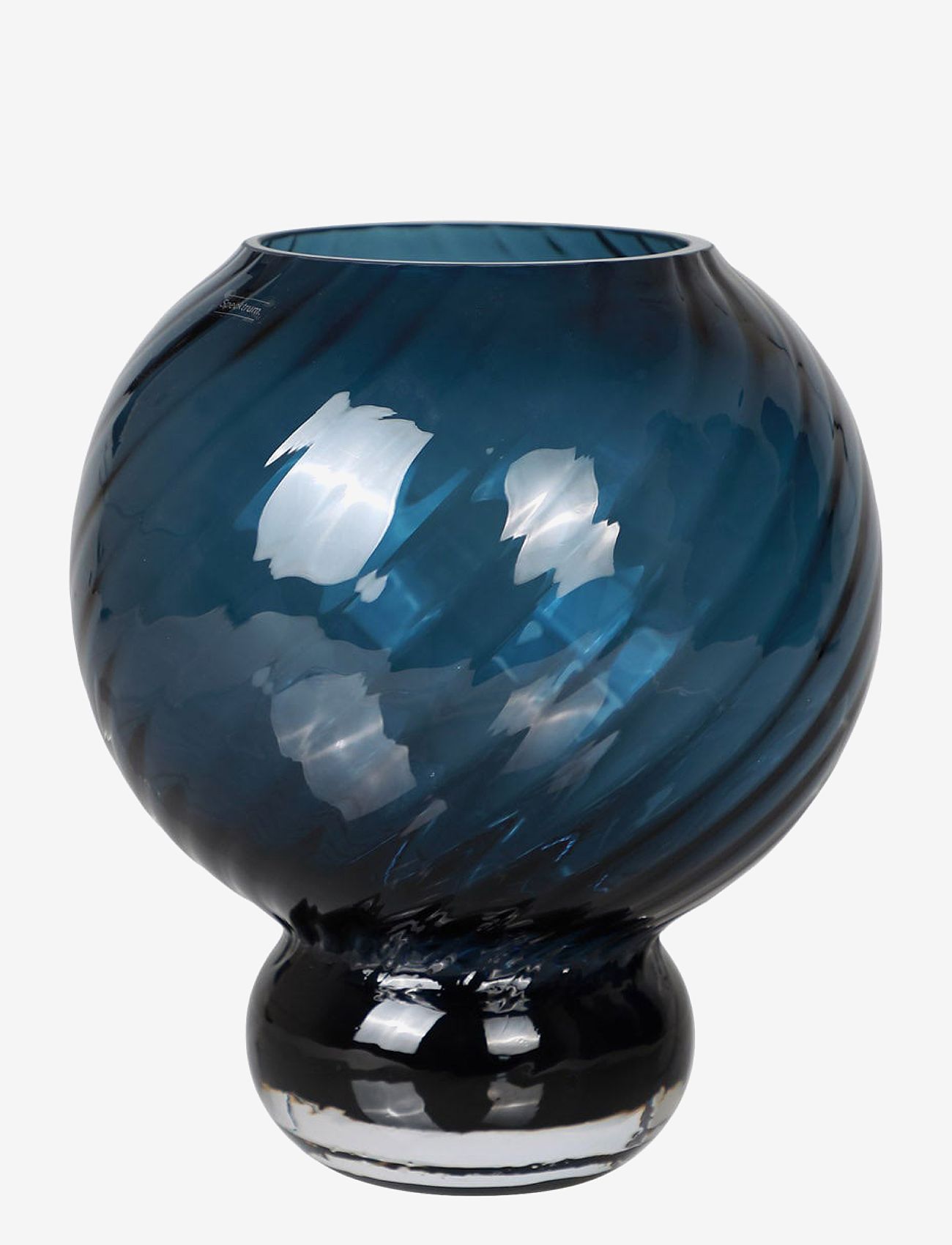 Specktrum - Meadow Swirl Vase - Small - große vasen - blue - 0