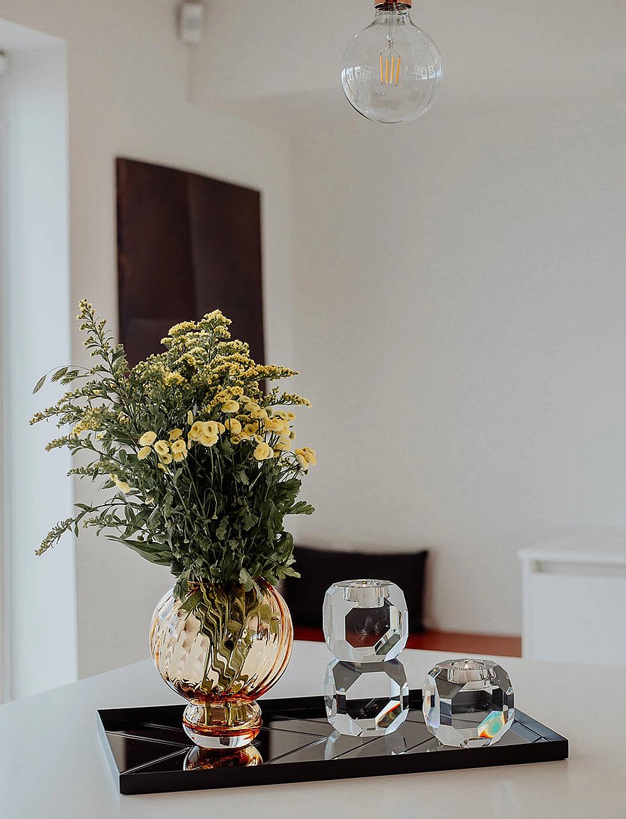 Specktrum - Meadow Swirl vase - vasen - amber - 0