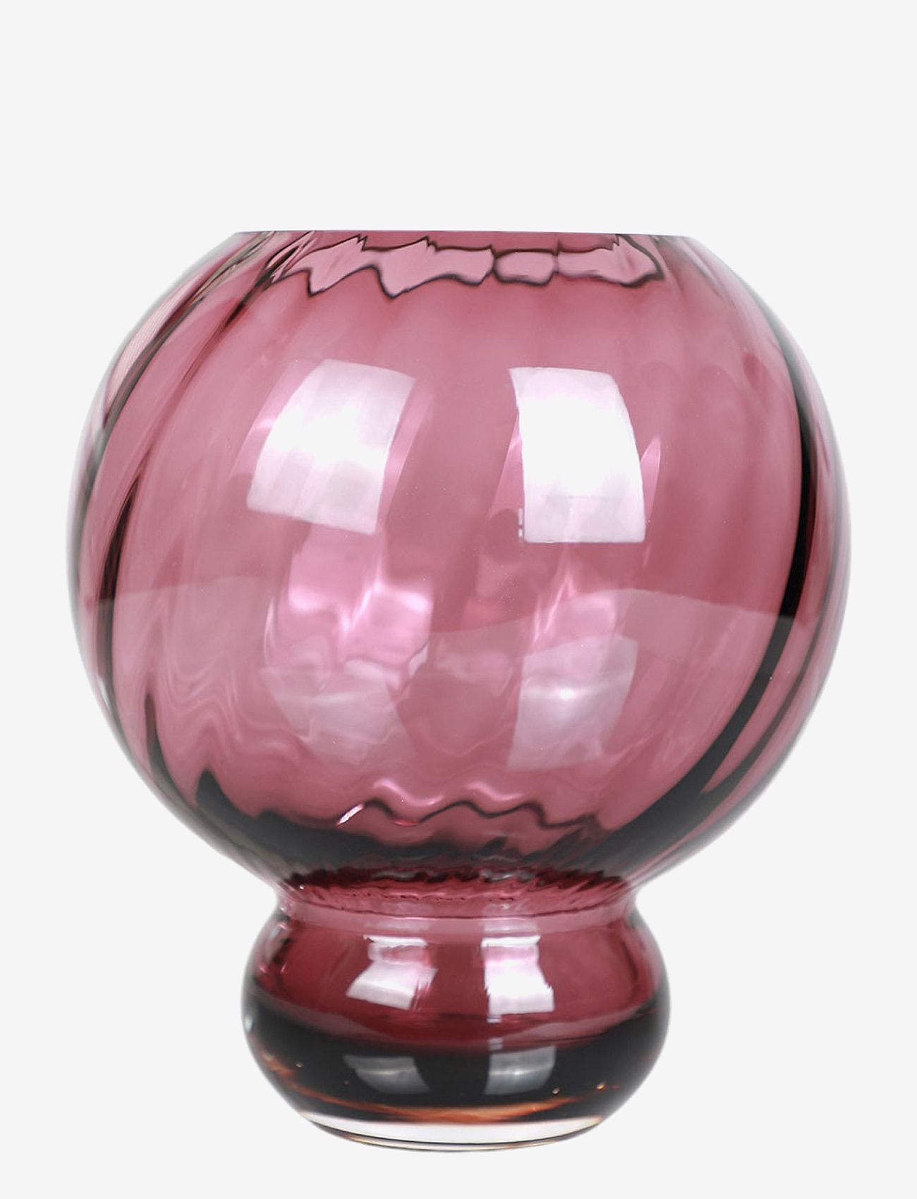 Specktrum - Meadow Swirl vase - vaser - plum - 0