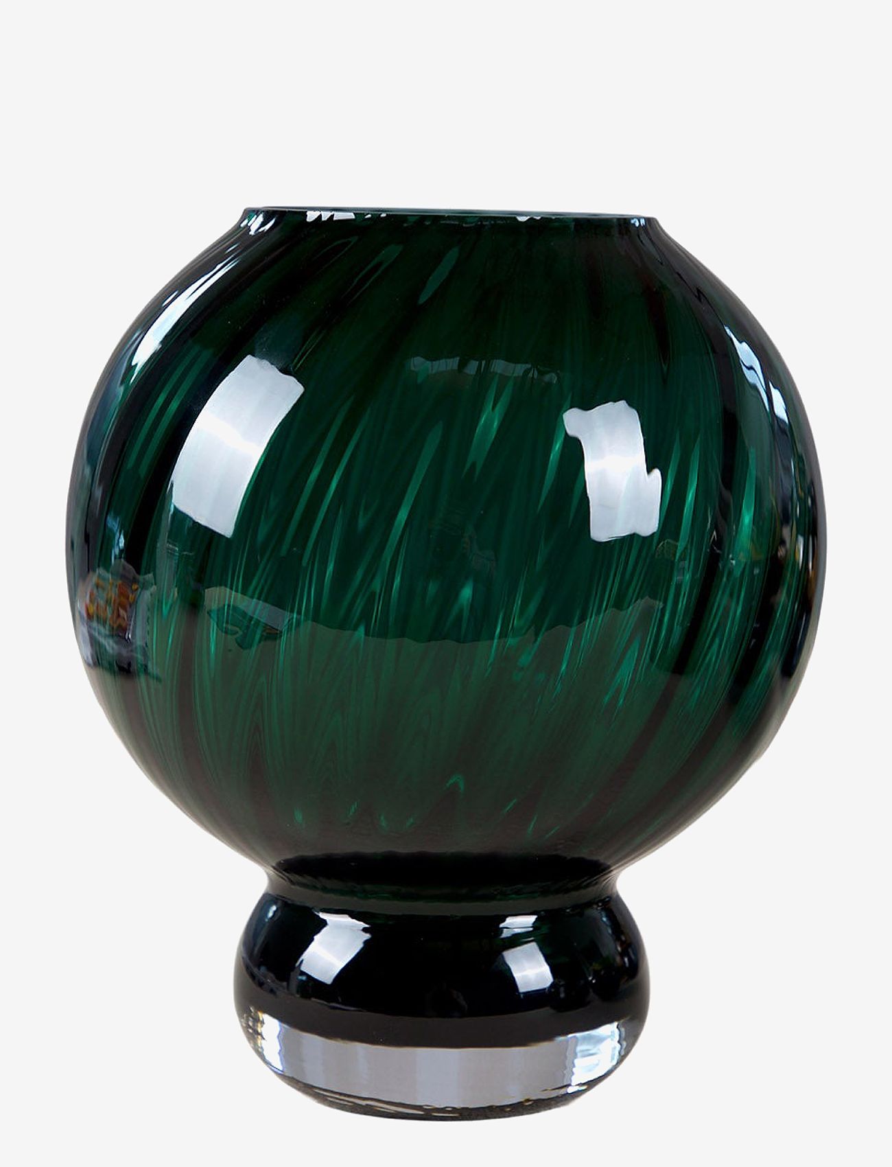 Specktrum - Meadow Swirl Vase - Small - große vasen - green - 0
