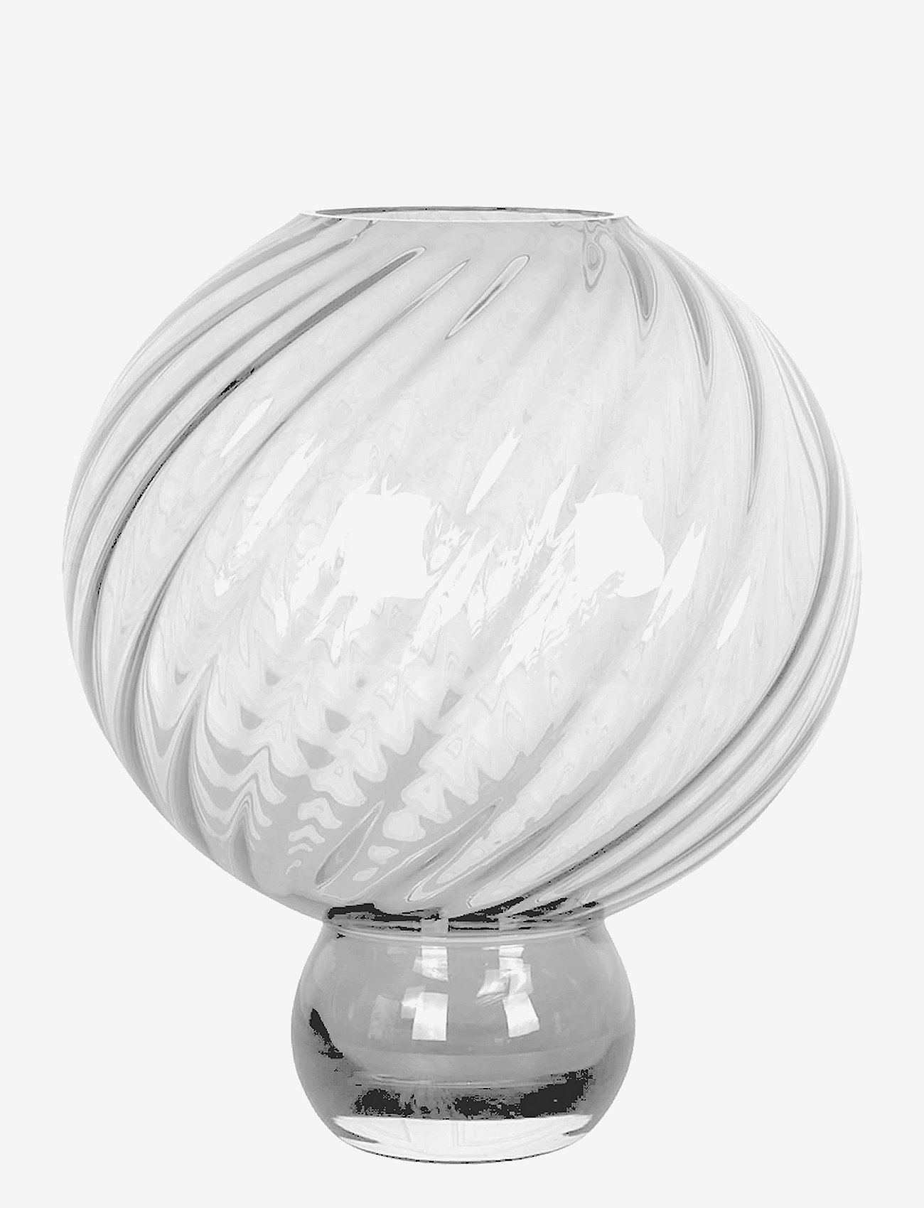 Specktrum - Meadow Swirl vase - große vasen - clear - 0