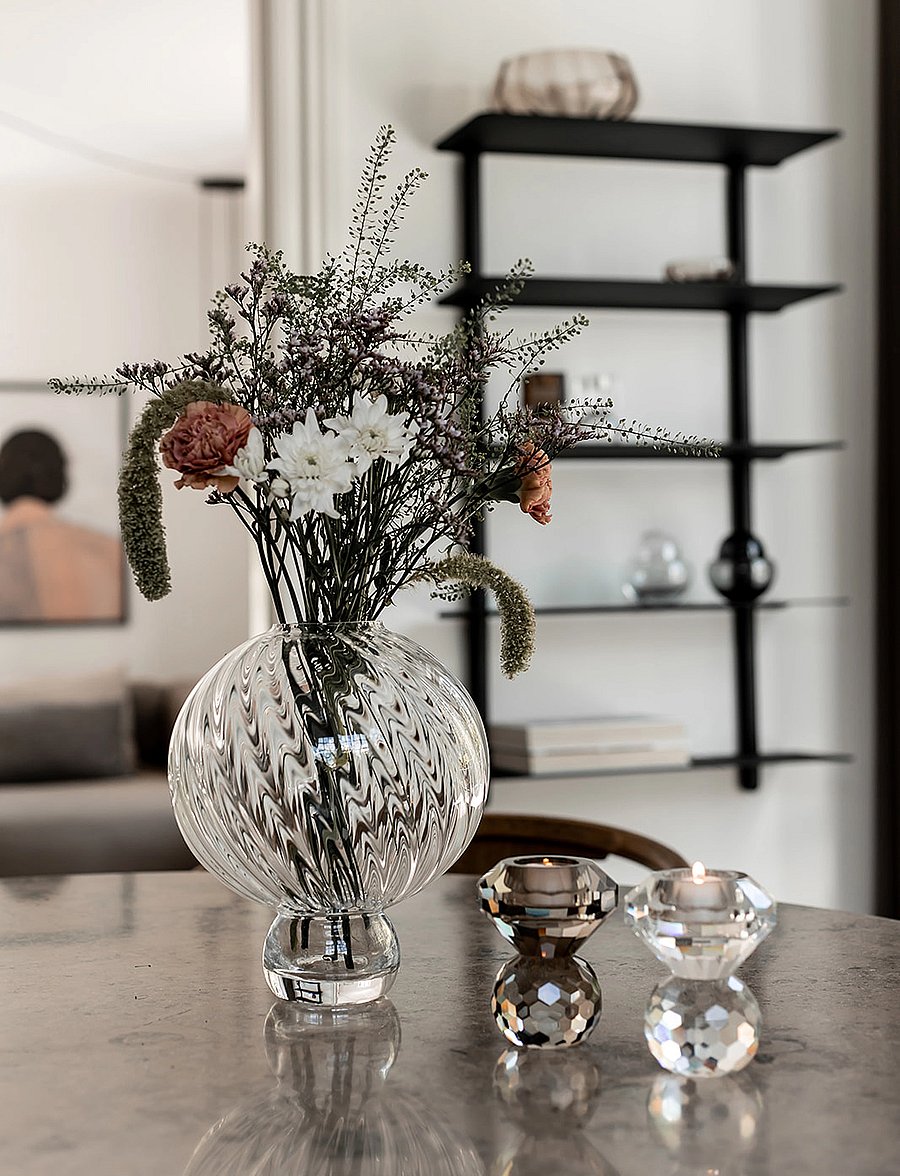 Specktrum - Meadow Swirl vase - vasen - clear - 0