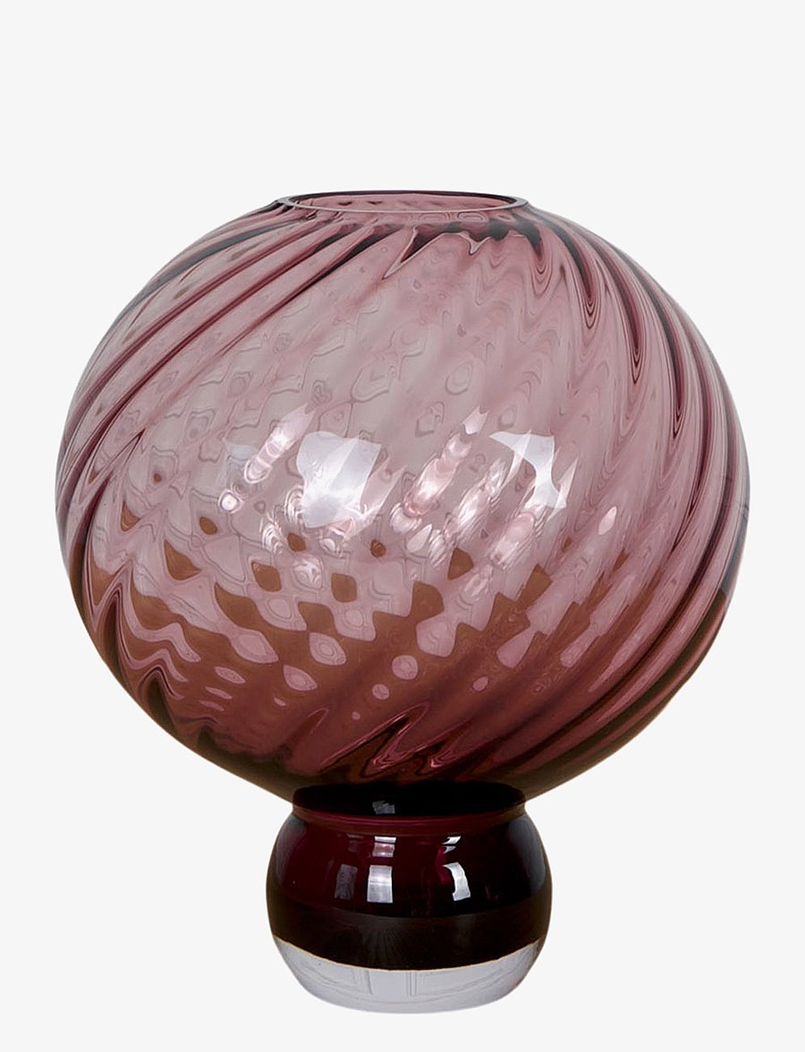 Specktrum - Meadow Swirl vase - vasen - plum - 0