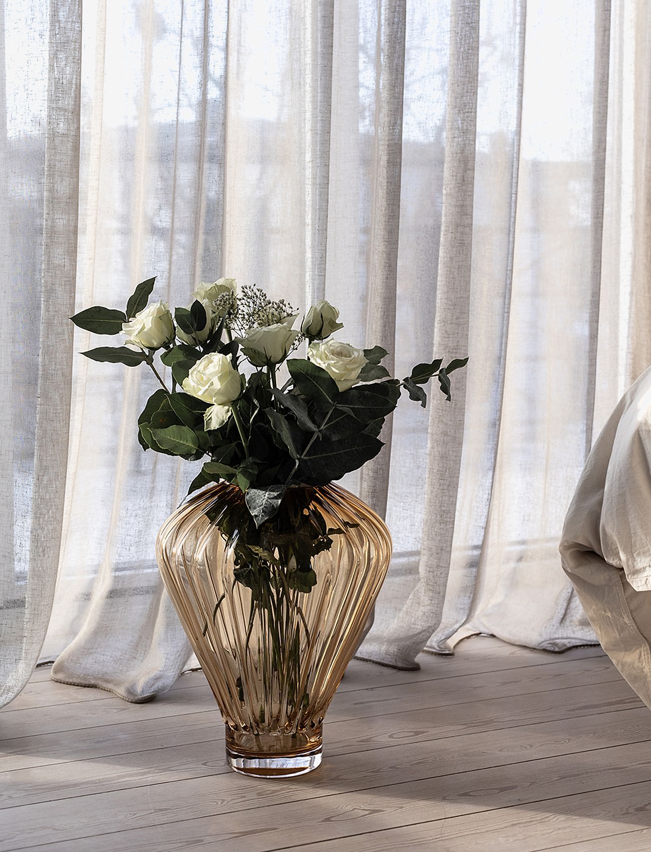 Specktrum - Evelyn vase - køb efter pris - amber - 0