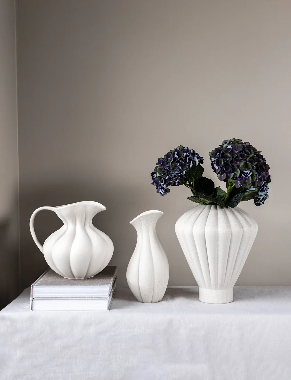 Specktrum - Evelyn Ceramic Vase - Über 100 € - off white - 1