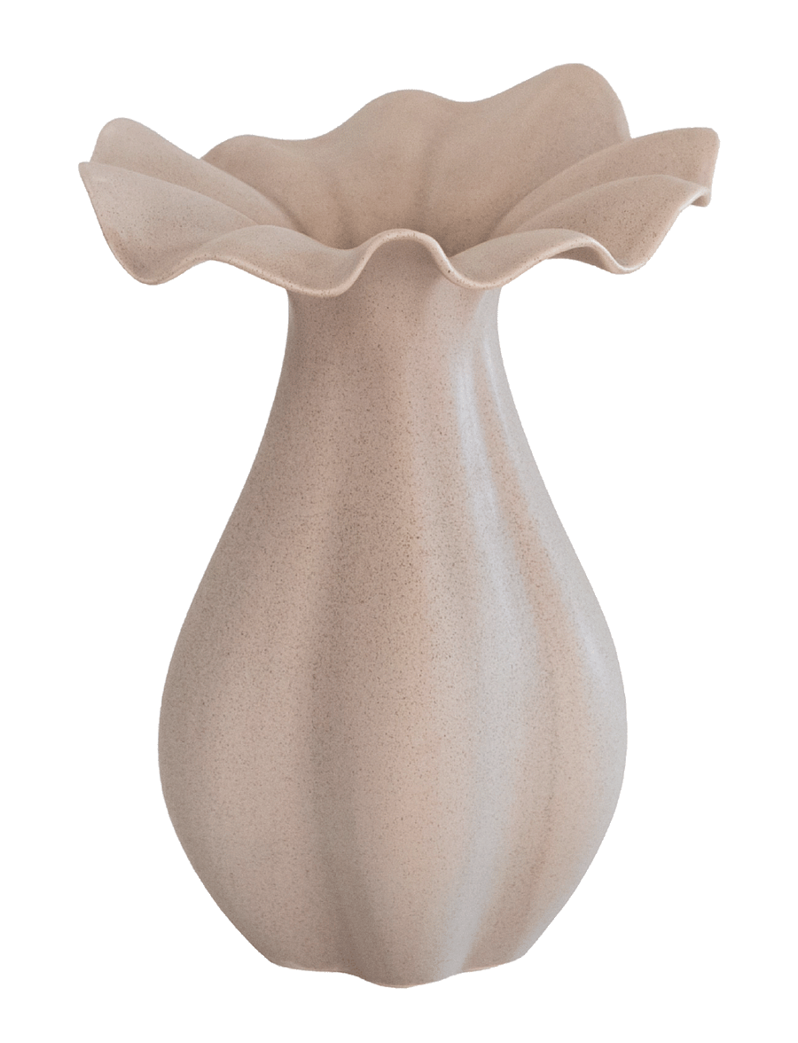 Specktrum - Nellie vase - vasen - sand. - 1