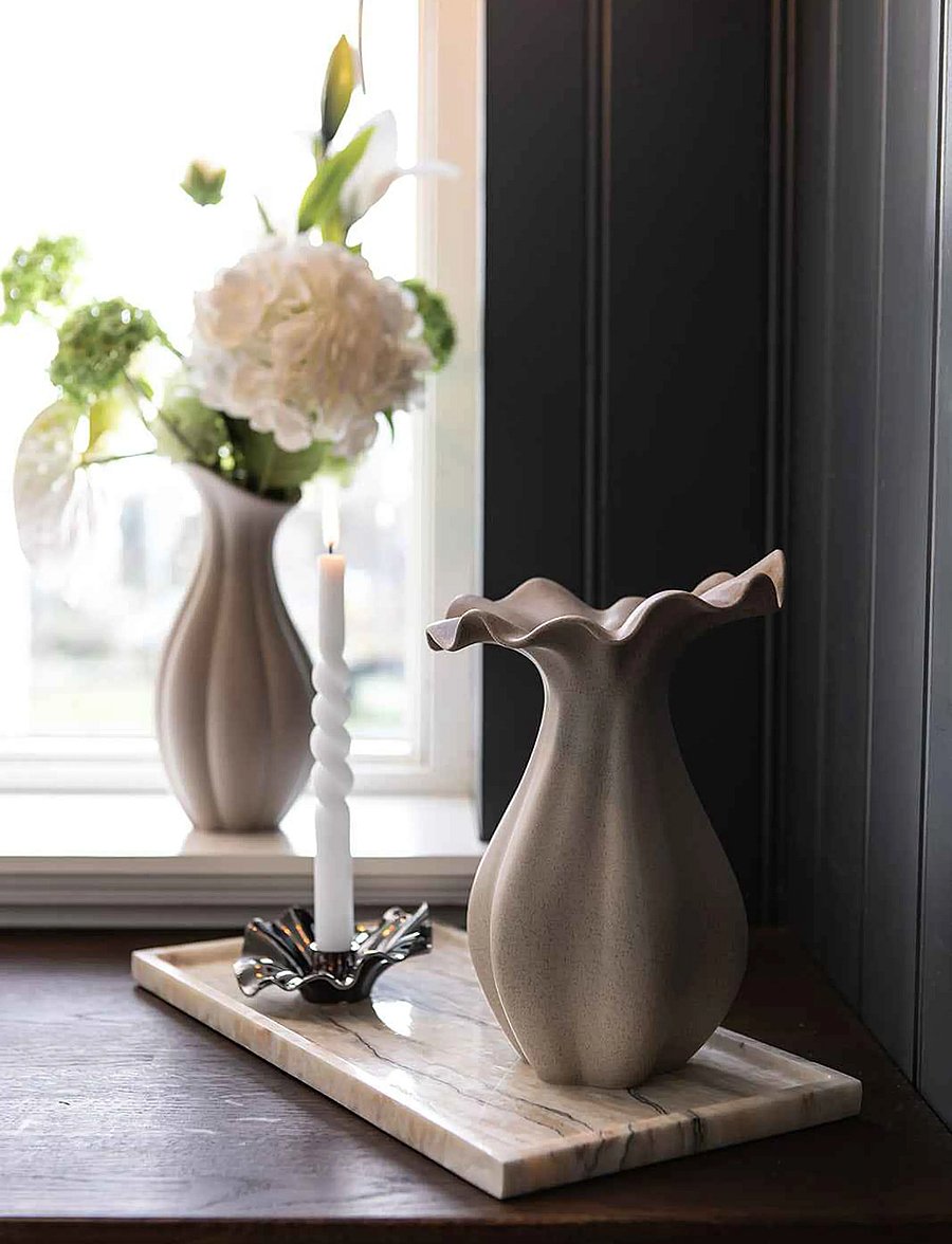Specktrum - Nellie vase - vasen - sand. - 2