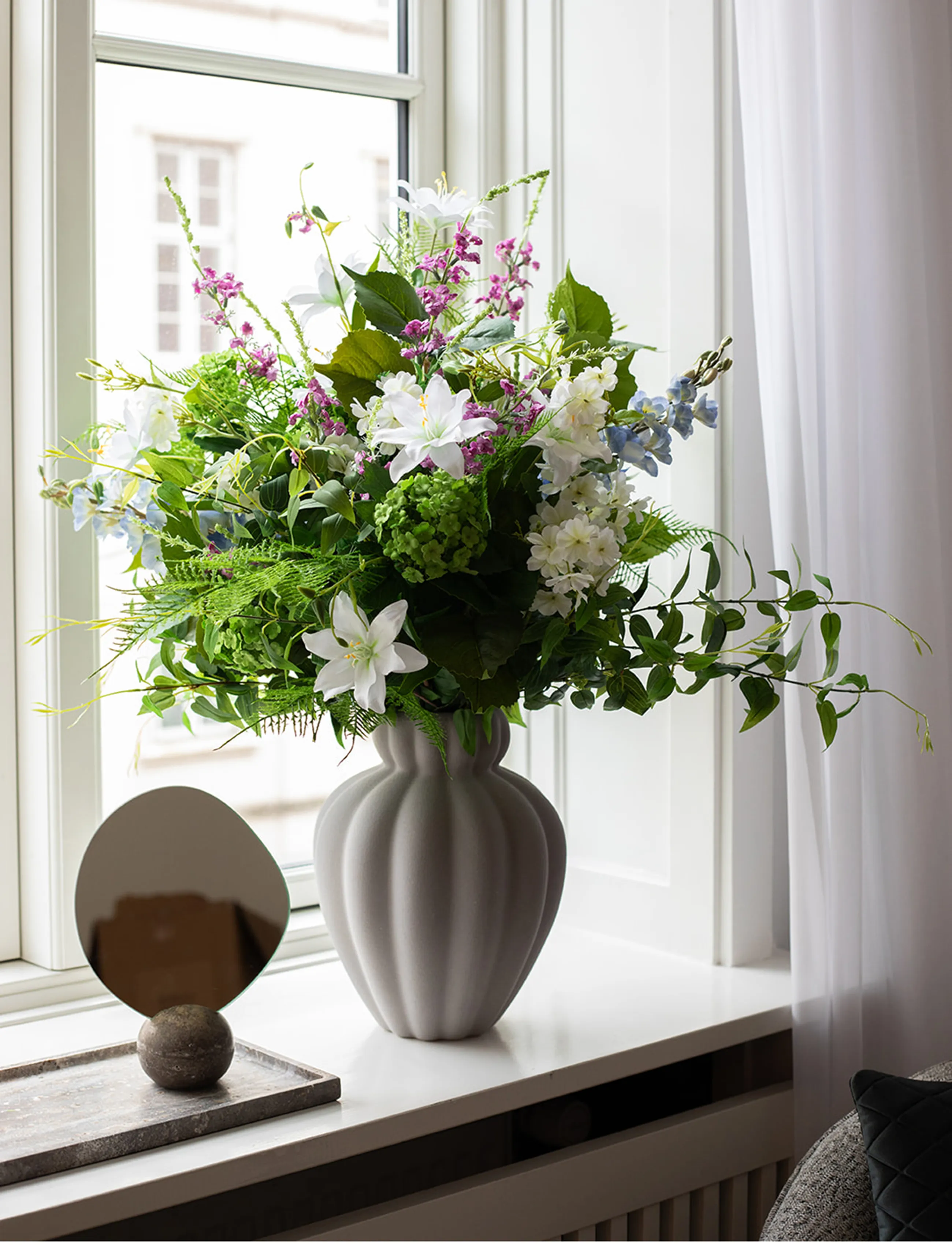 Specktrum - Penelope vase - vaser - grey - 2