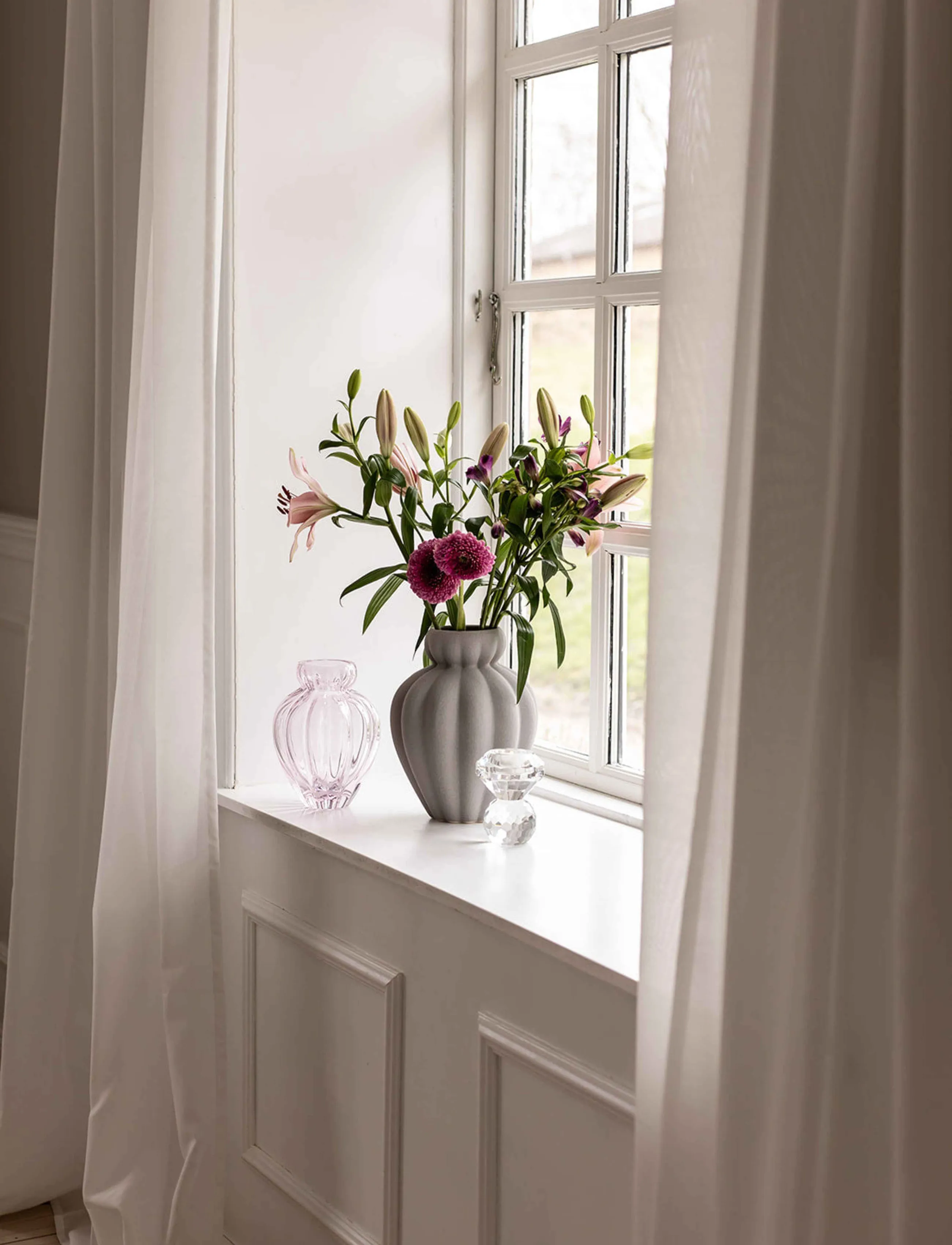 Specktrum - Penelope vase - vaser - grey - 2