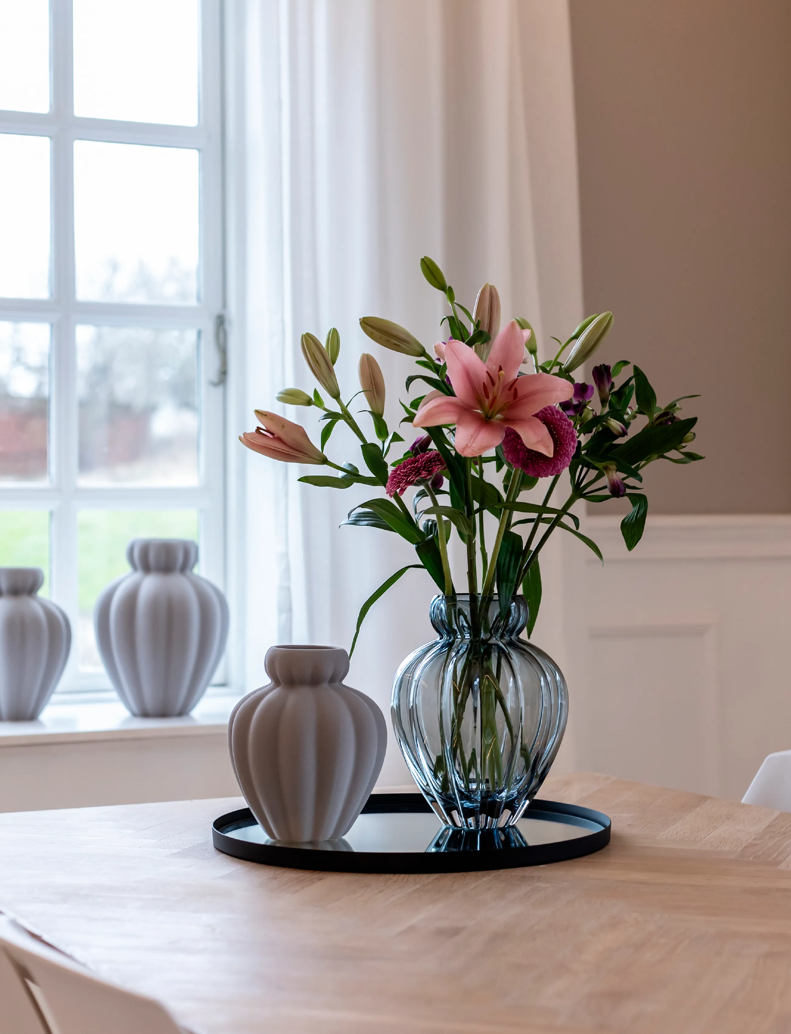 Specktrum - Penelope vase - vaser - grey - 2