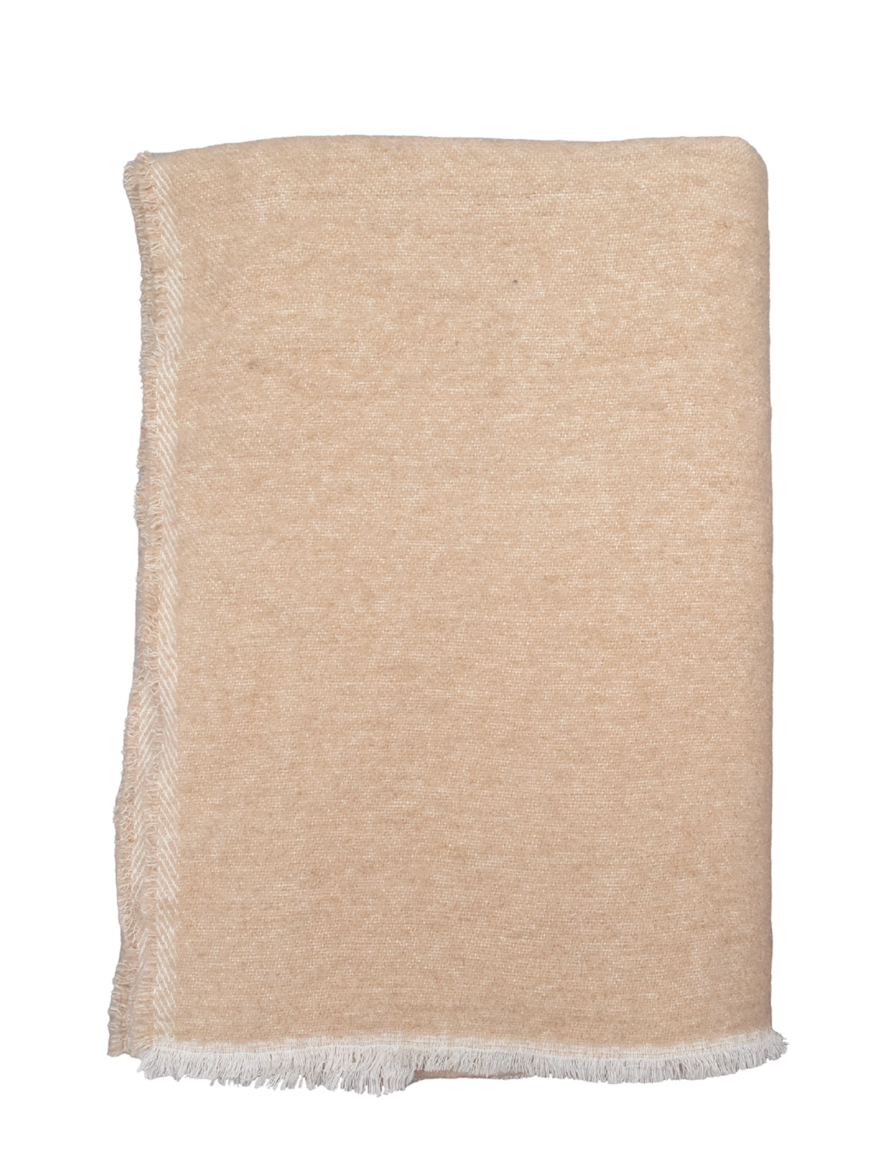 Specktrum Alma Plaid, Tæppe og plaid, Beige, Str: 180X130CM