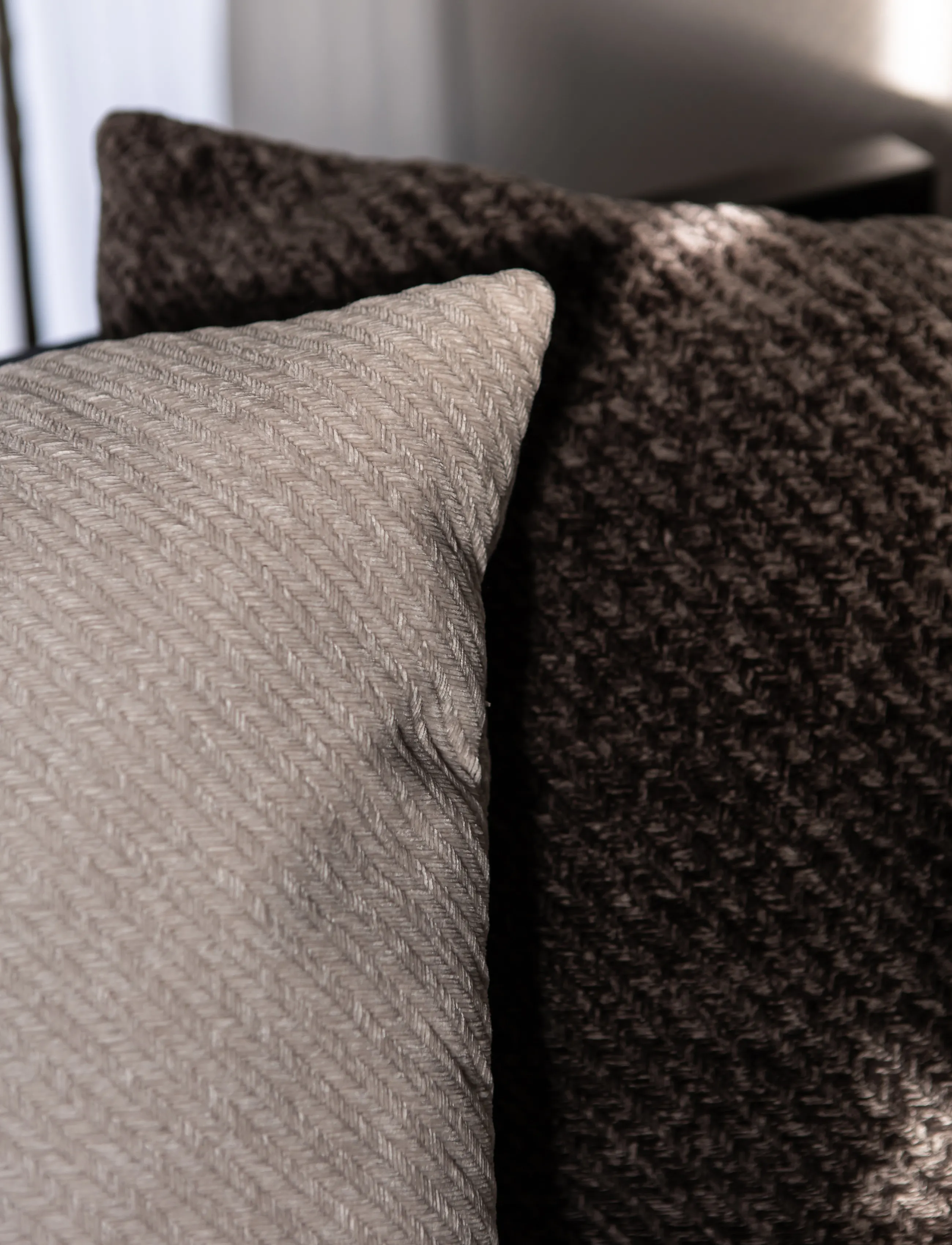 Specktrum - Herringbone pillow - prydnadskuddar - white - 3