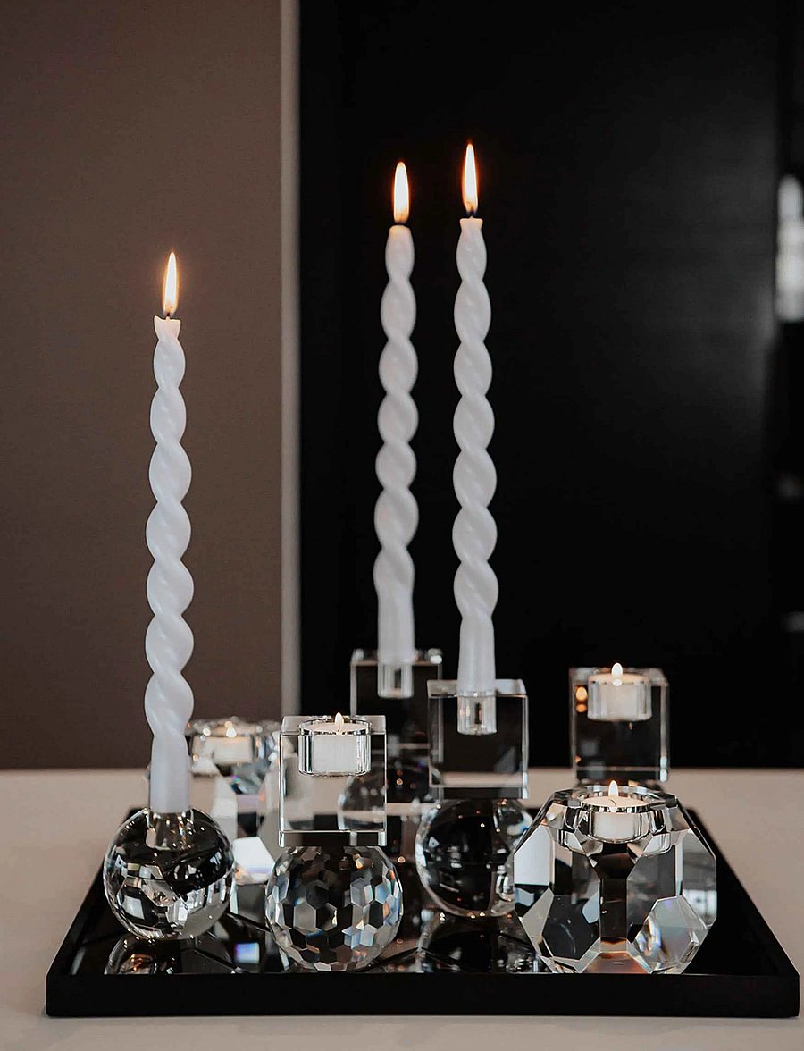 Specktrum - The Pearl Candle Collection - pikad küünlad - white pearl - 0