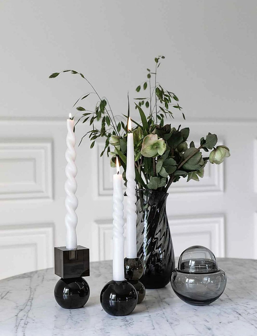 Specktrum - The Pearl Candle Collection - pikad küünlad - white pearl - 3