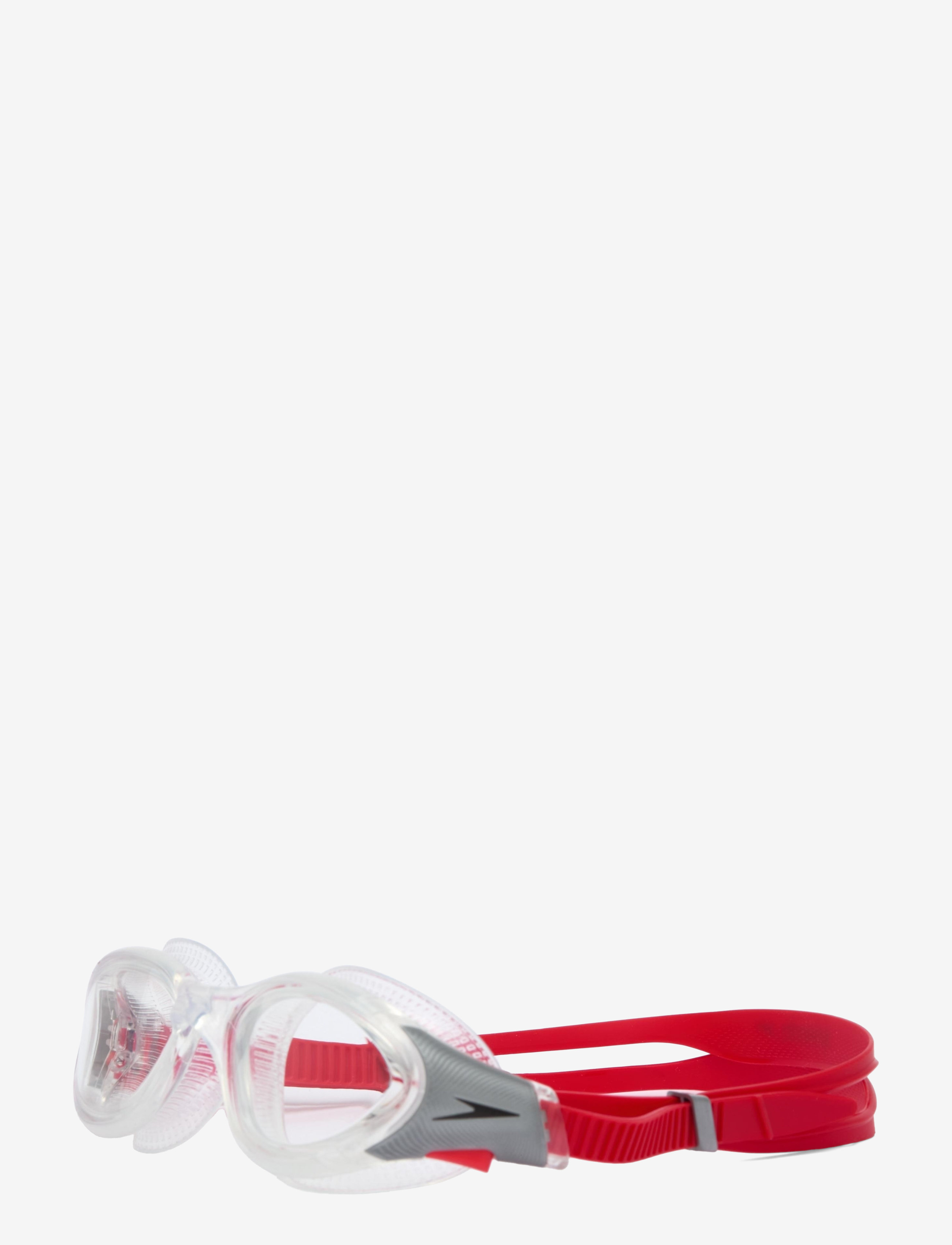 Speedo - Biofuse 2.0 - svømmetilbehør - clear/red - 2