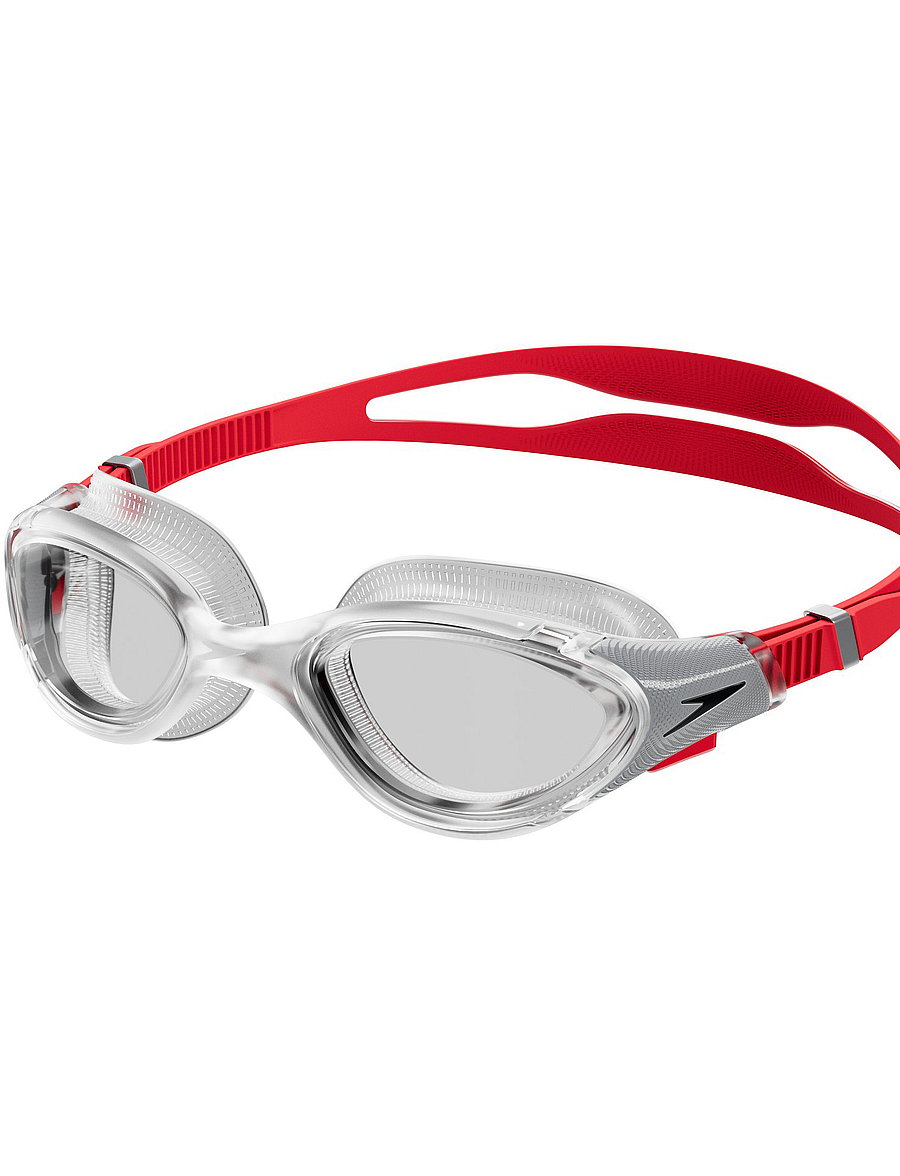 Speedo - Biofuse 2.0 - schwimmzubehör - clear/red - 0