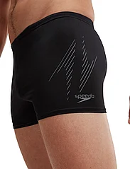 Speedo - Mens Hyperboom Placement Aquashort - shorts - black/grey - 6