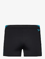 Speedo - Mens Hyperboom Splice Aquashort - swim shorts - black/blue - 0