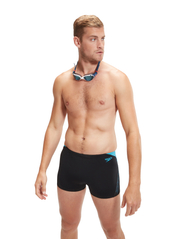 Speedo - Mens Hyperboom Splice Aquashort - swim shorts - black/blue - 4