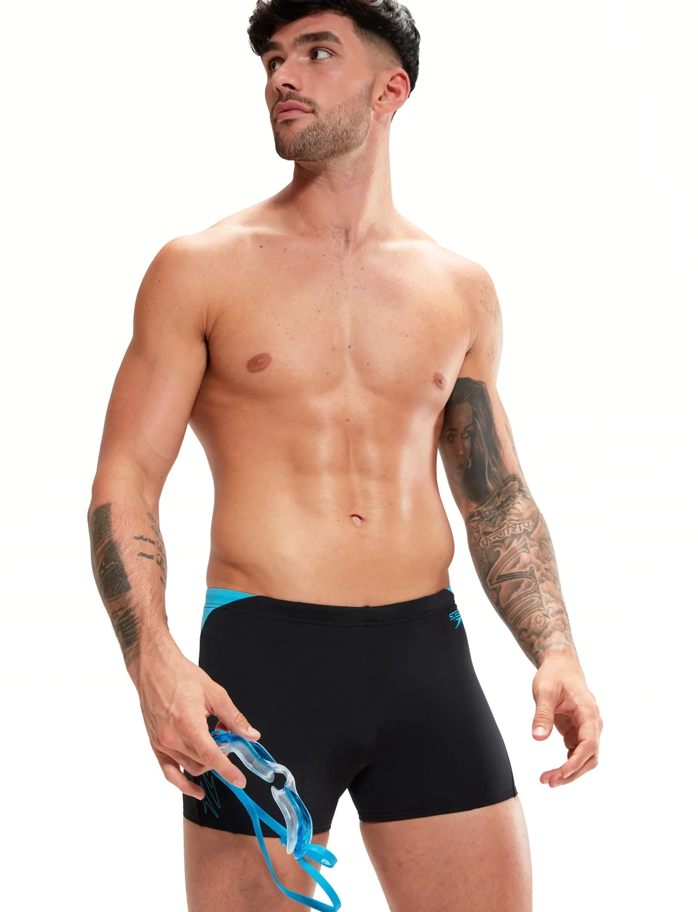 Speedo Mens Hyperboom Splice Aquashort Slip de bain Boozt