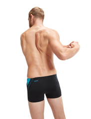 Speedo - Mens Hyperboom Splice Aquashort - swim shorts - black/blue - 5