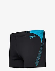 Speedo - Mens Hyperboom Splice Aquashort - swim shorts - black/blue - 2