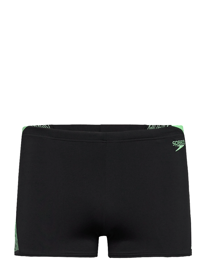 Speedo - Mens Hyperboom Splice Aquashort - briefs - green - 0