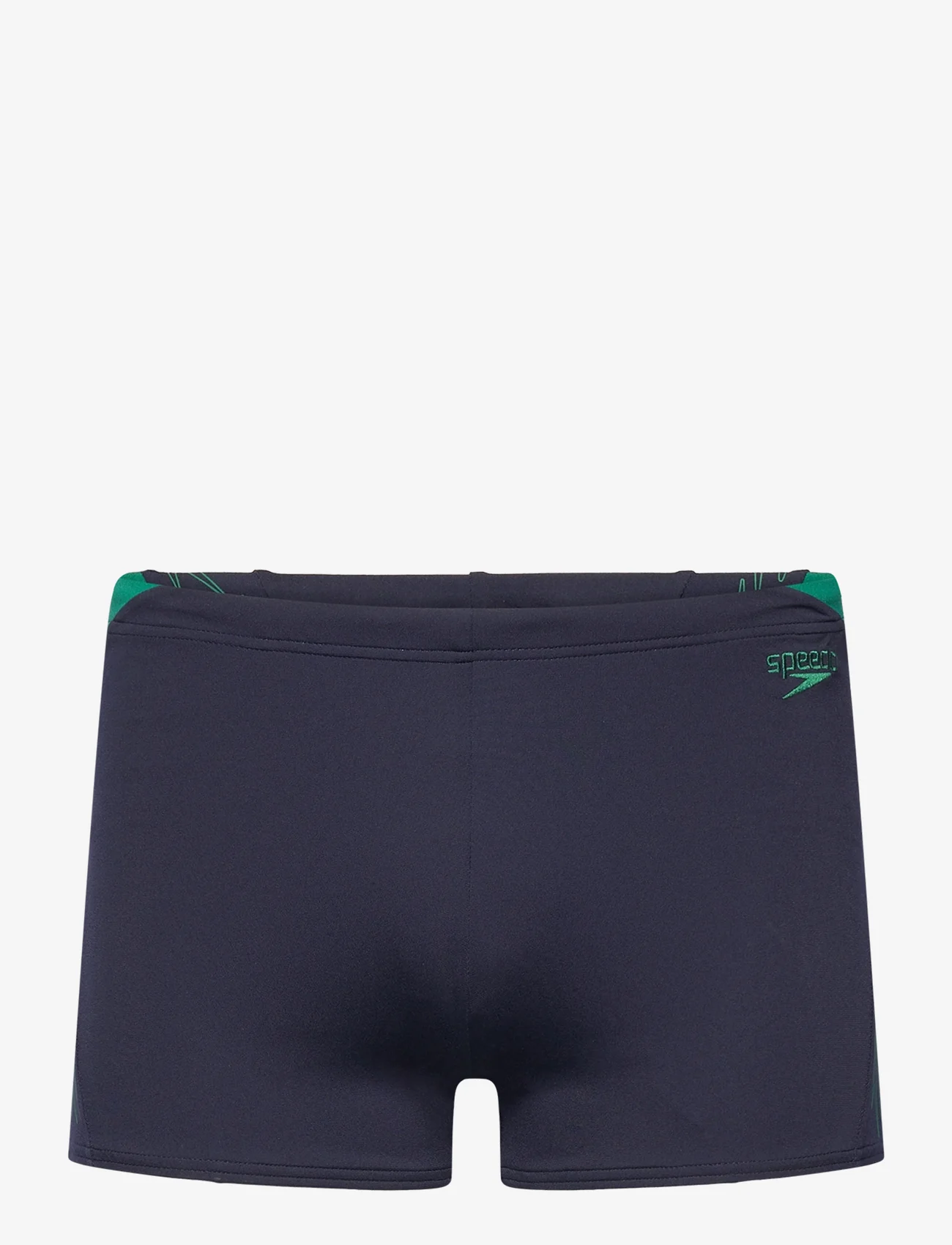 Speedo - Mens Hyperboom Splice Aquashort - swim shorts - navy/green - 0