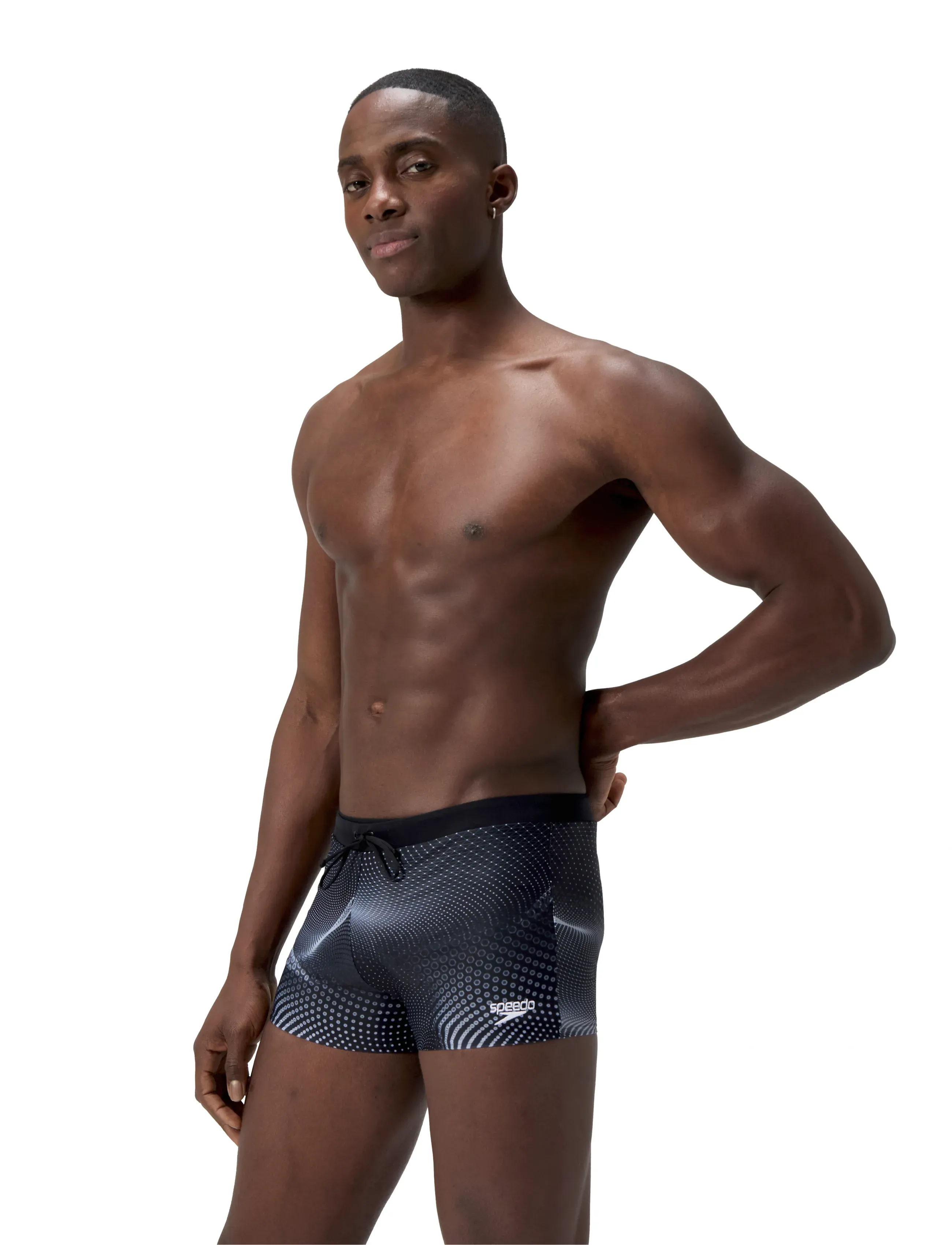 Speedo Mens Valmilton Aquashort, Mænd, Aquashort, Grå, Str: 32