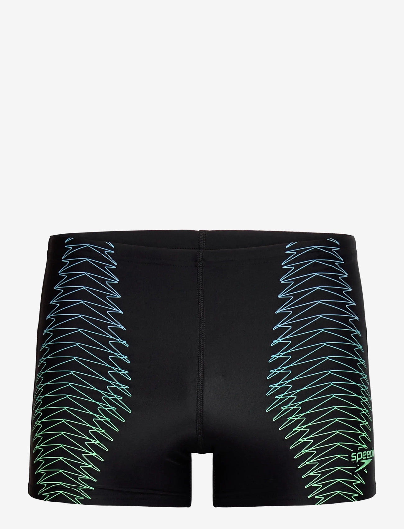 Speedo - Mens Tech Print Aquashort - badehosen - green - 0