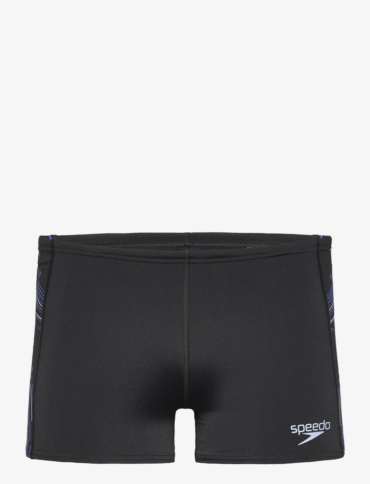 Speedo - Mens Tech Panel Aquashort - swim shorts - black/blue - 0