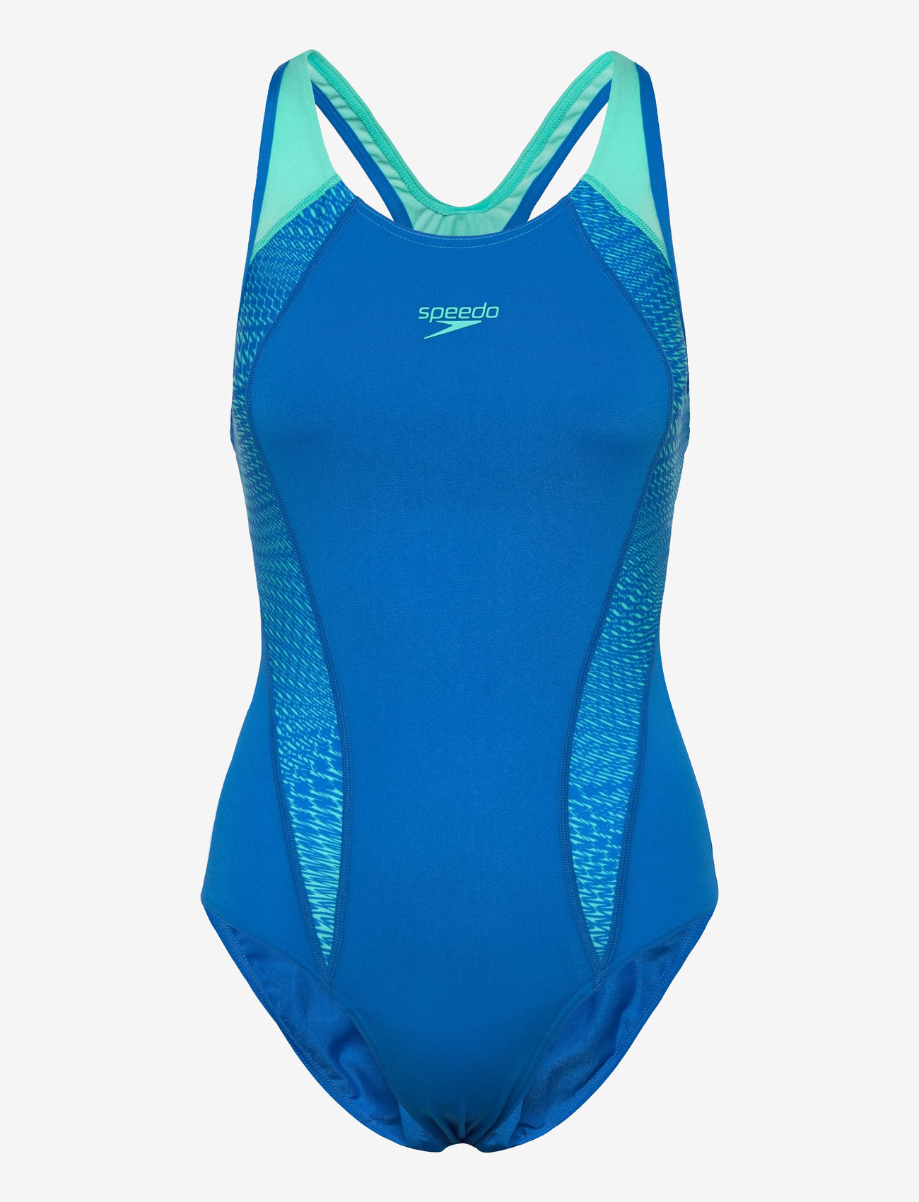 Speedo - Womens Placement Laneback 1 Pc - sport-bademode - blue - 0