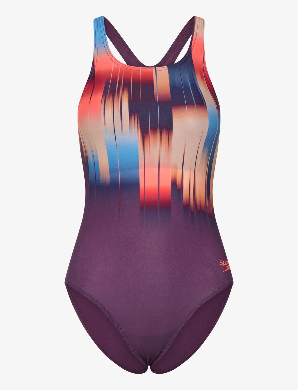 Speedo - Womens Digital Printed Medalist 1 Pc - sport-bademode - purple/orange - 0
