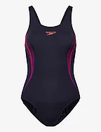 Womens Placement Muscleback - NAVY/PINK