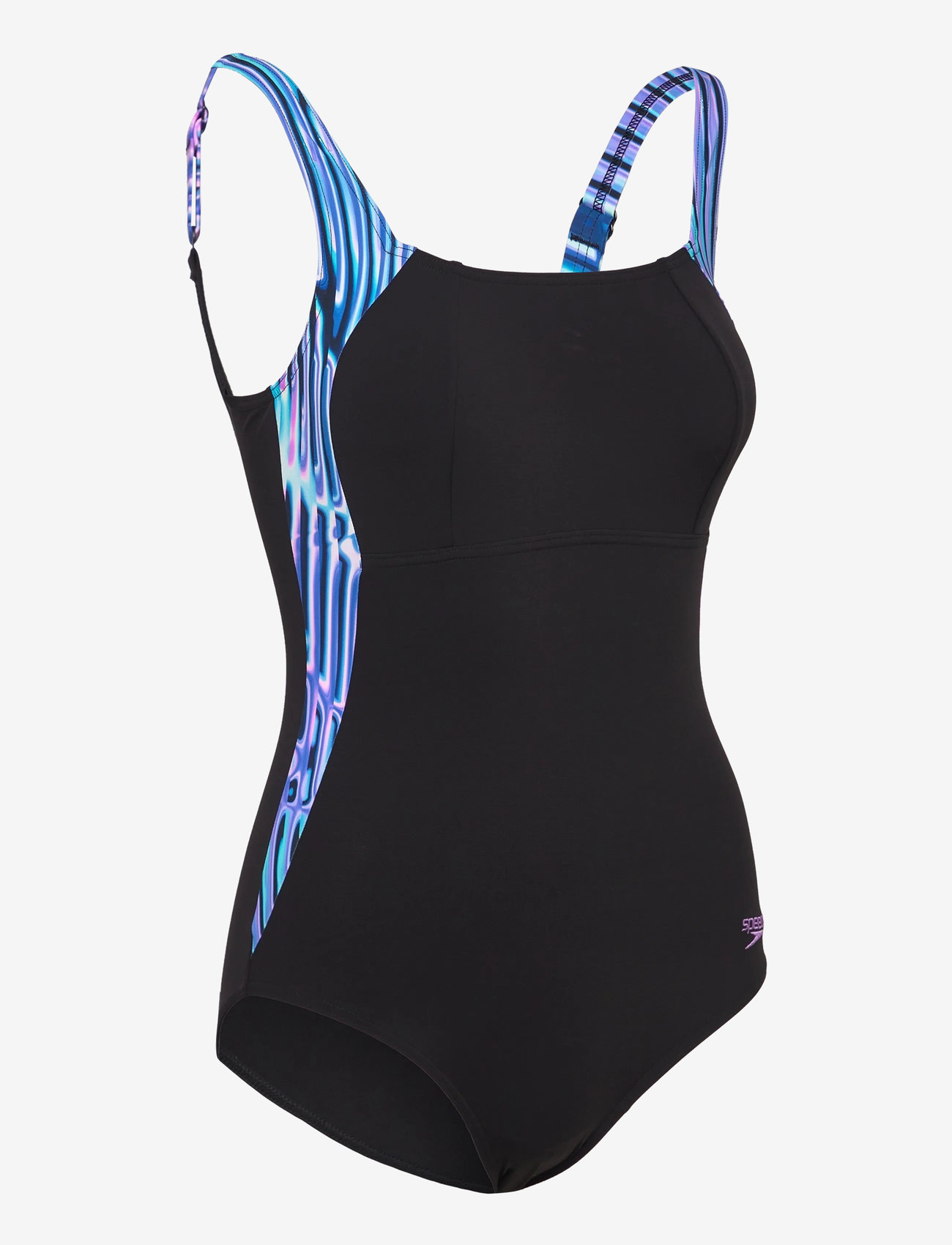Speedo - Womens Shaping LunaLustre Printed 1 Piece - sportsbadetøj - blue/purple - 3