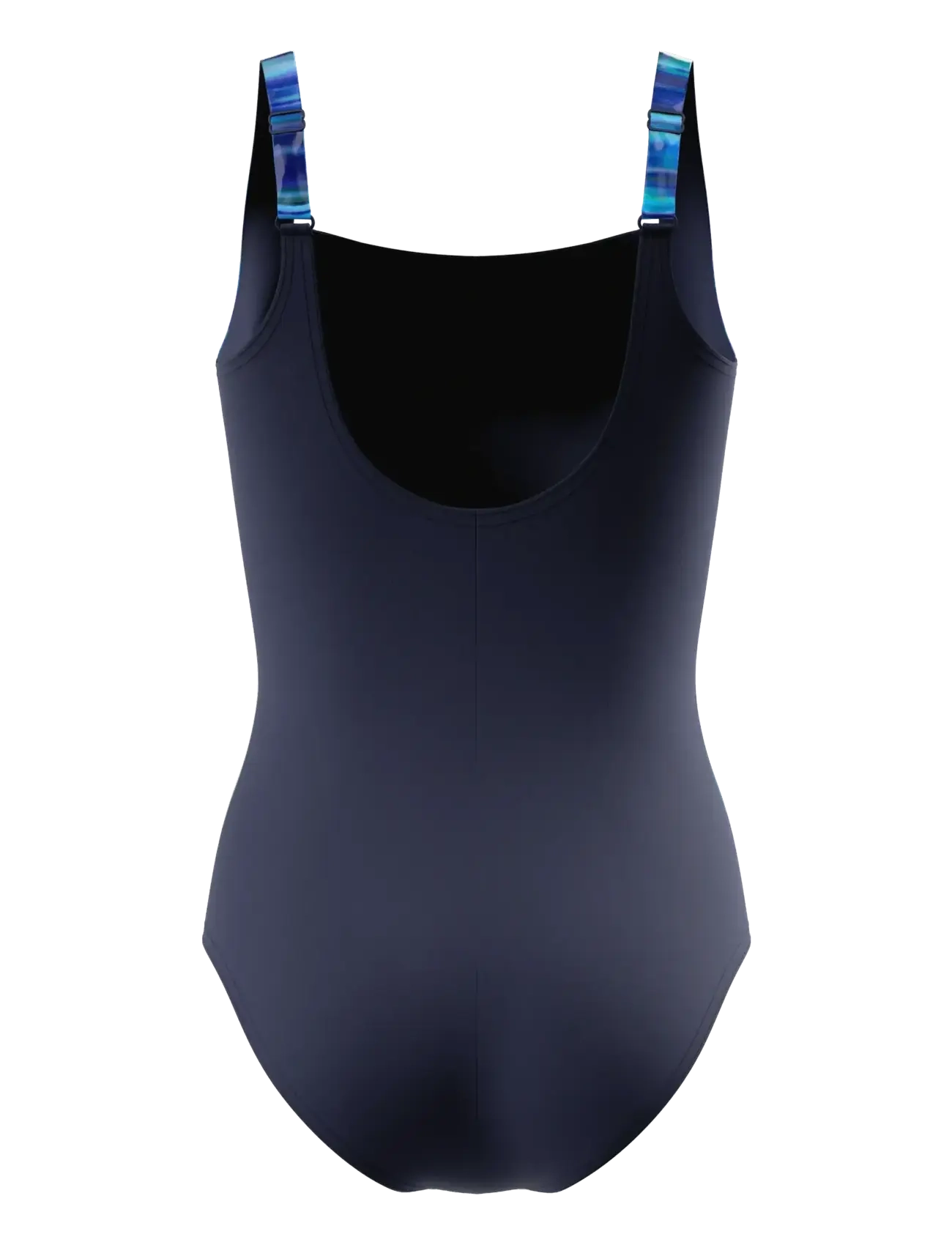 Speedo - Print Luna Lustre Swimsuit - sport-bademode - peacoat/moonlight lavender/night watch - 1