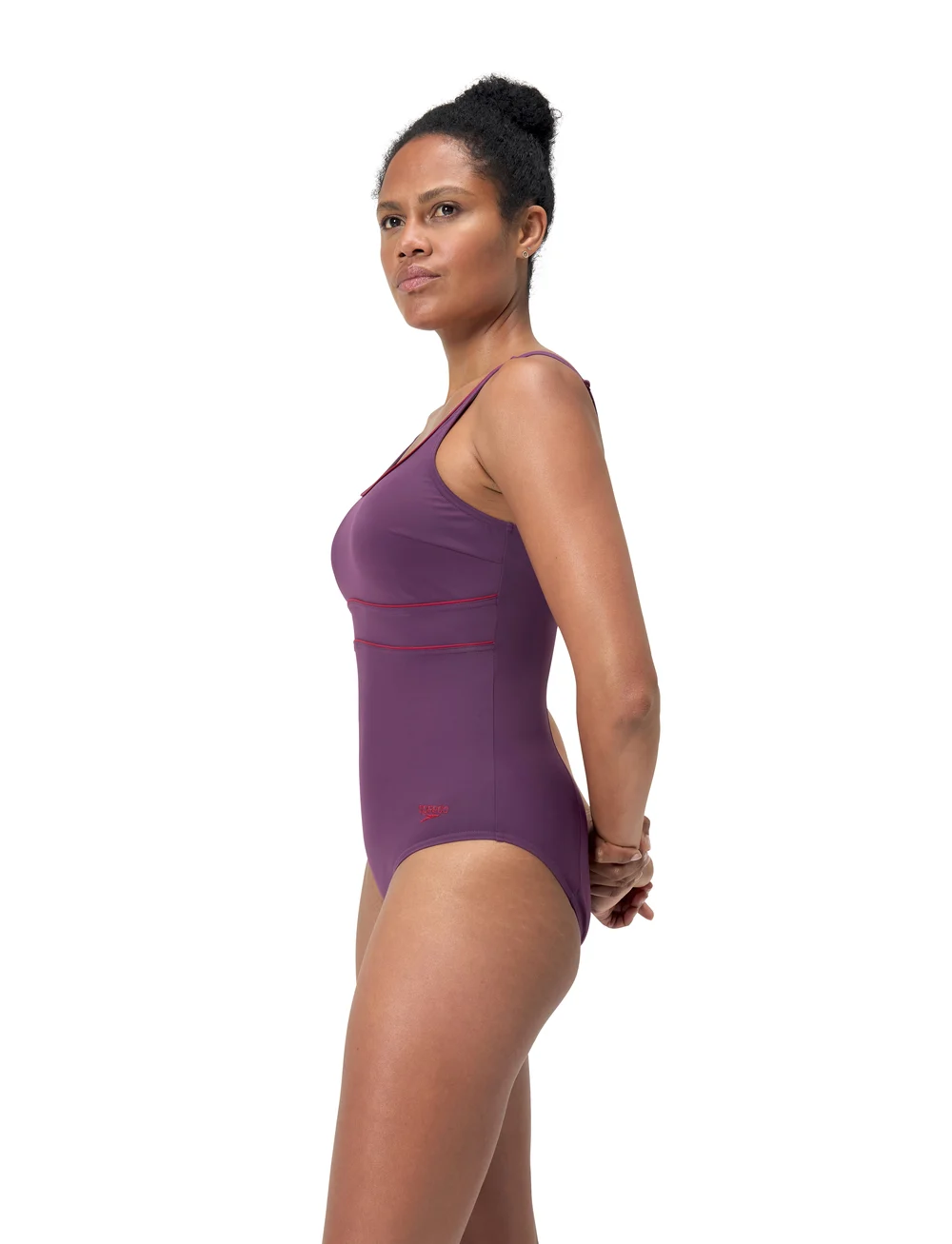 Speedo - Womens Shaping ContourEclipse Swimsuit - sportsbadetøj - purple - 4