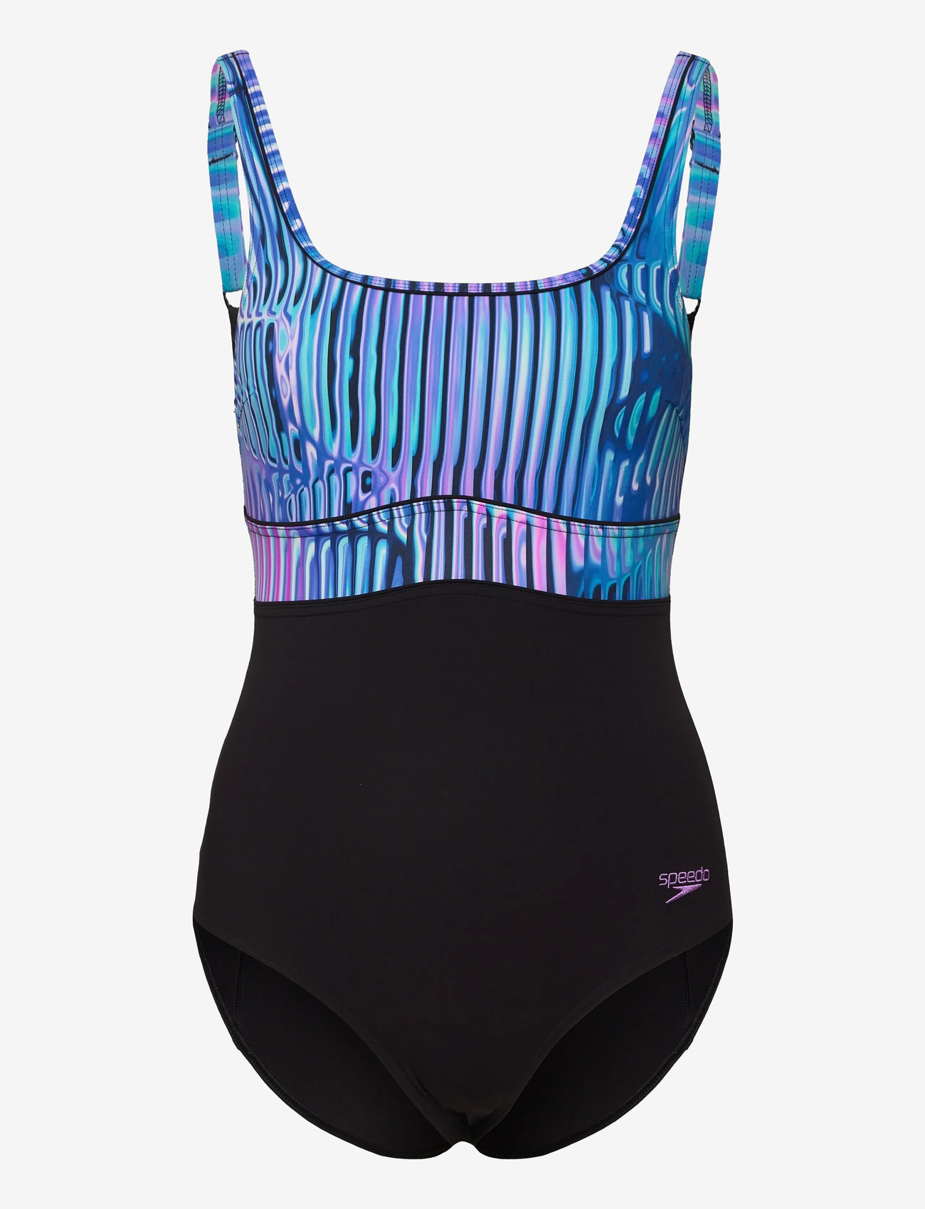 Speedo - Womens Shaping Contour Eclipse Printed 1 Pc - sportsbadetøj - blue/purple - 0