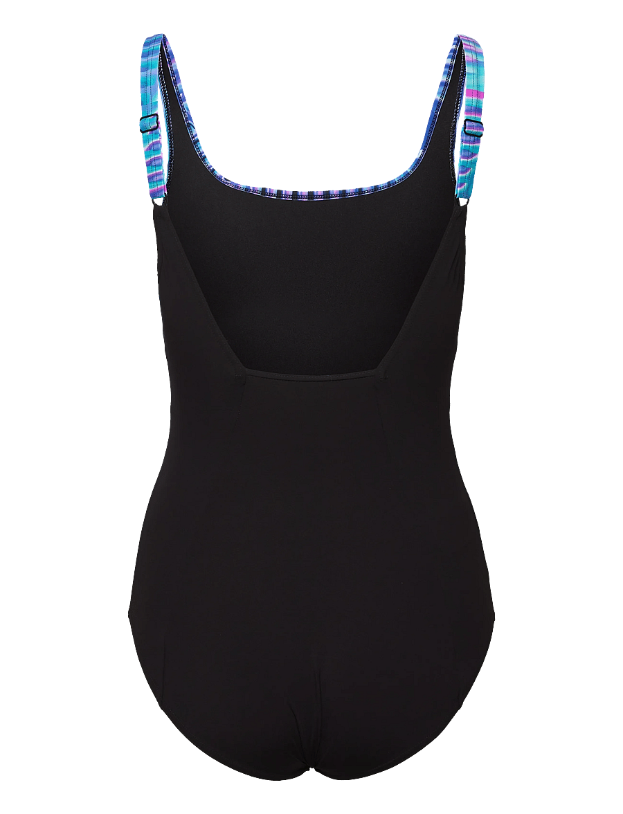 Speedo - Womens Shaping ContourEclipse Printed Swimsuit - sportiga badkläder - blue/purple - 1