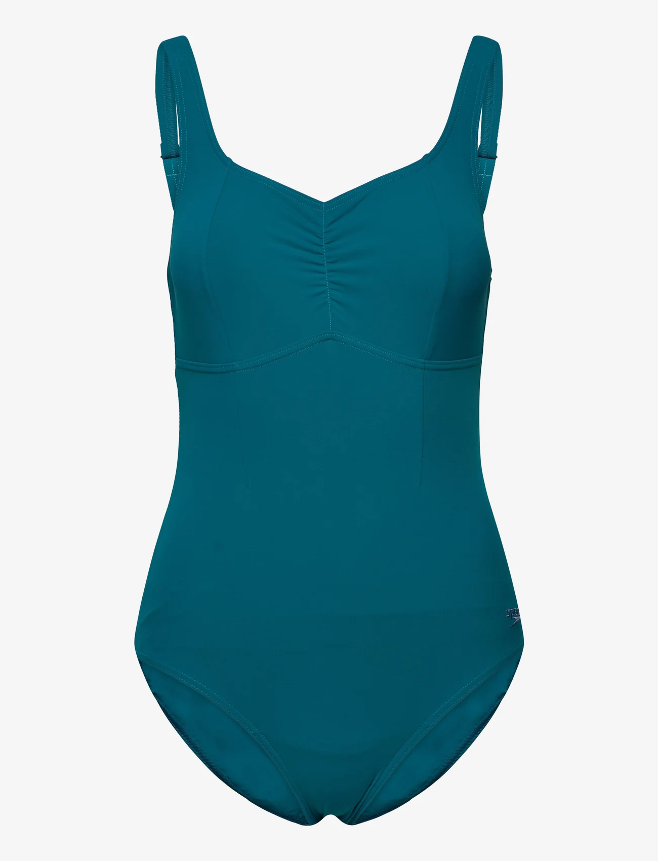 Speedo - Womens Shaping AquaNite 1 Piece - swimsuits - green - 0