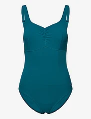 Speedo - Womens Shaping AquaNite 1 Piece - swimsuits - green - 0