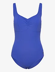 Speedo - Womens Shaping AquaNite 1 Piece - swimsuits - navy/white - 0