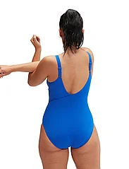 Speedo - Womens Shaping AquaNite 1 Piece - swimsuits - navy/white - 4
