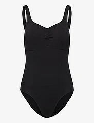 Speedo - Womens Shaping AquaNite 1 Piece - swimsuits - black - 0